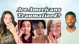 Americans Living Abroad First Time You Realized America Really Messed You Up  AMERICANS REACT