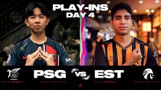 PSG vs. EST 매치 하이라이트  Group A 패자조  플레이-인 Day 4  2024 MSI