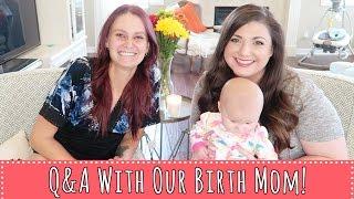 Q&A With Our BIRTH MOM  Open Adoption  Bits of Paradis