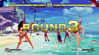 【Im Back】SFV PC Mods  Laura Deep V VS Juri Deep V MOD