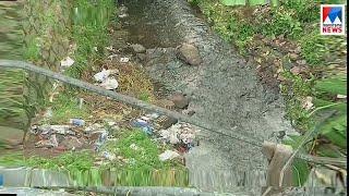 Waste dumping at Muthirapuzha River in Munnar