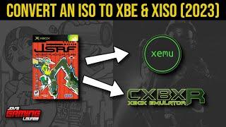 Convert an .iso to .xbe & Xiso for Xbox Emulation 2023 Version