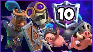 Top 10 with Evolved Royal Recruits Deck.