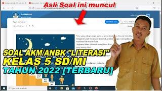 Soal AKMANBK Literasi Kelas 5 SDMI Tahun 2022  Kunci Jawaban Lengkap