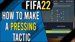 Tips to Make a Successful Gegenpress Tactic in FIFA 22  Custom Tactics Tutorial
