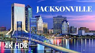 Jacksonville Florida USA in 4K 60FPS HDR ULTRA HD Drone Video