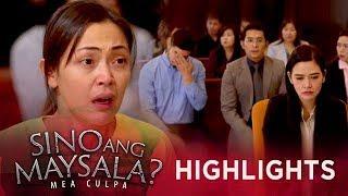 Fina gets emotional after the court reveals the result of the DNA test  Sino Ang Maysala