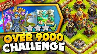 Easily 3 Star Its Over 9000 Challenge Clash of Clans