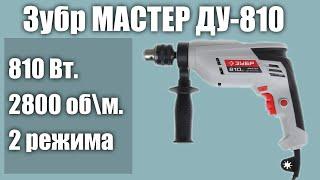 Дрель ударная Зубр МАСТЕР ДУ-810 ЭРМ2