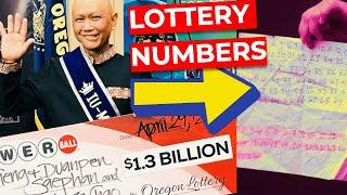 $1.3 Billion Winner Wrote Numbers