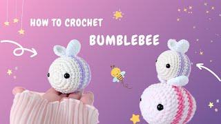 How to crochet Bumblebee amigurumi ️ crochet bee tutorial