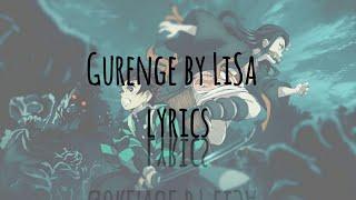 Demon Slayer Kimetsu no Yaiba Opening Full with lyrics LiSA - Gurenge