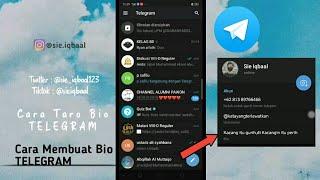 Cara membuat Bio Telegram Gampangtanpa Aplikasi