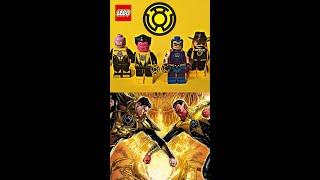 All Lego Yellow Lantern Corps  Green Lantern DC  DC Universe #Shorts