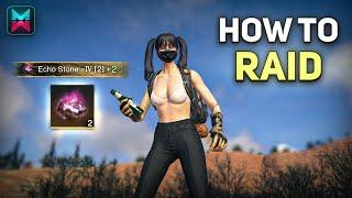 HOW TO RAID OTHER PLAYERS BASES ECHO STONES GUIDE - NOOB TO PRO #5 - Once Human