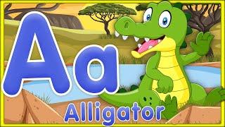 Phonics Animals Song  Learn ABC Alphabet with Animals for Kids