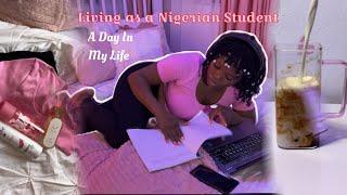 Day in my Life as a Nigerian student  Living alone  Chill and aesthetic vlog
