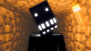 Escaping The Cave Dweller In Minecraft...