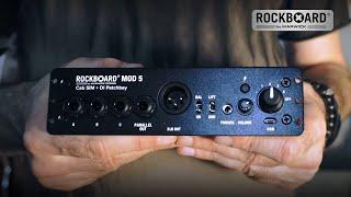 RockBoard® MOD 5 CAB SIM  DI PATCHBAY presented by Hans Platz from ‘Feuerschwanz‘