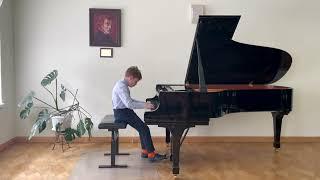 Дени Кохановский 12 лет МССМШ им. Гнесиных  Deni Kokhanovskii Moscows Gnessin School of Music