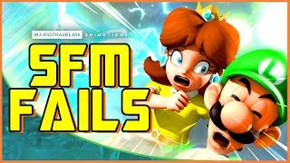 Daisy Punches Luigi SFM Fails