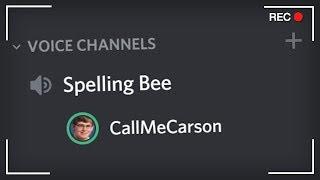 I rigged a Discord Spelling Bee...