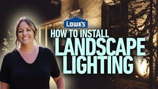 How to Install Landscape Lighting w Monica from The Weekender