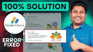 Step 2 Error Setup Google Adsense  How to Get Monetized on YouTube  Adsense Step 2 Error