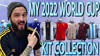 My Entire 2022 World Cup Football Shirt  Soccer Jersey Collection