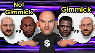 Danas Double Standard on Gimmick Fights - Jon vs Fury