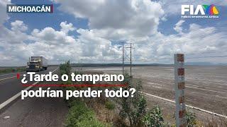 ¿En riesgo?  Habitantes cercanos al Lago de Cuitzeo se NIEGAN a dejar sus casas pese a los RIESGOS