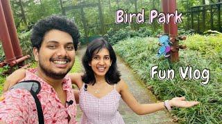 Couple Fun Vlog Tamil  Our One Day Trip  Visiting Asias Largest Bird Park  Sanghavi and Senthil