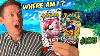 Opening POKEMON Cards In.... EXOTIC PLACES