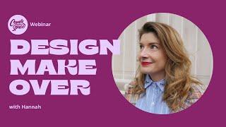 Creating Consistency in your Designs  Design Makeover with Hannah