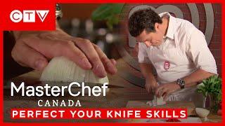 How To Dice An Onion Like A MasterChef  MasterChef Canada S7E11