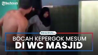 Bocah Kepergok Mesum di Kamar Mandi Masjid