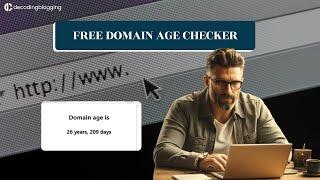 Free Domain Age Checker Chrome Extension #blogwebsites #wordpress #shorts