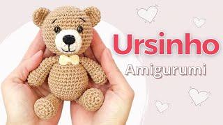 Learn how to make a Teddy Bear in Amigurumi crochet step by step