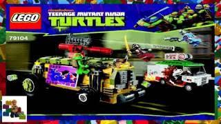 LEGO Instructions - Ninja Turtles ™ - 79104 - The Shellraiser Street Chase
