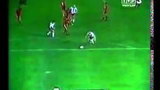 1982 Tercer gol de Boniek Polonia - Bélgica