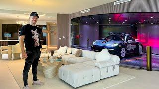 Inside Messis Porsche Tower With Supercar Elevator