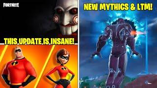 *NEW* Fortnite Update  Marvel LTM & Iron Man Mythics