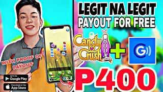 GCASH P400 GCASH PER DAY JUST PLAY CANDY CRUSH SAGA NO NEED INVITES 101% LEGIT 