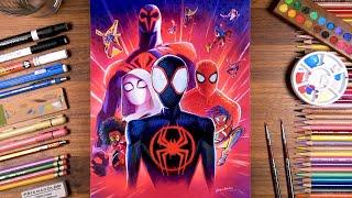 Drawing Spider Man Across the Spider Verse  drawholic