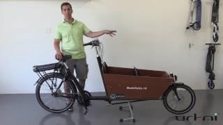 Urkai European Bikes Clydesdale Electric Bakfiets