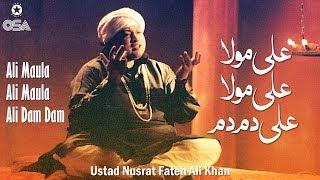 Ali Maula Ali Maula Ali Dam Dam  Ustad Nusrat Fateh Ali Khan  official version  OSA Islamic