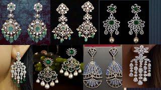 diamond earrings latest collections earrings new model diamond earrings 2022 diamond earrings