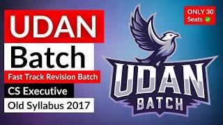 UDAN BATCH only for OLD Syllabus 2017  Total Seats = 30  This is Special ️