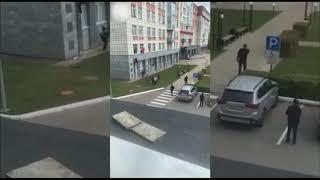 СТРЕЛЬБА В ПЕРМИ. ВИДЕО БЕЗ ЦЕНЗУРЫ.