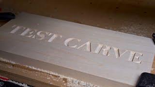 The First Carve on your X-Carve Pro